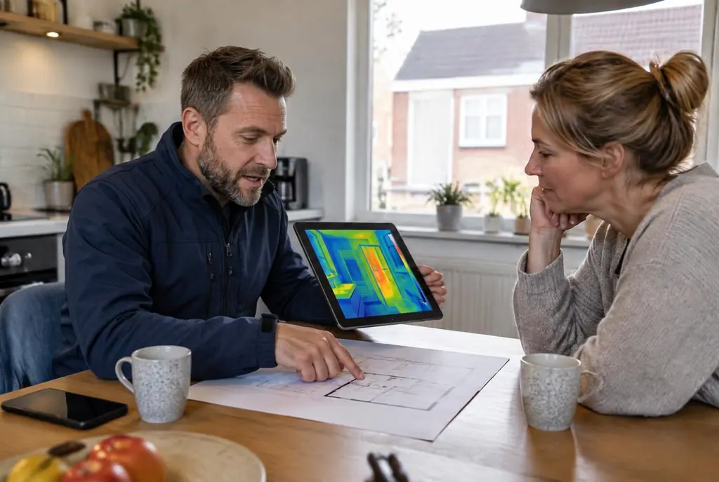 Lekdetectie Zaandam – bevindingen bespreken aan de keukentafel